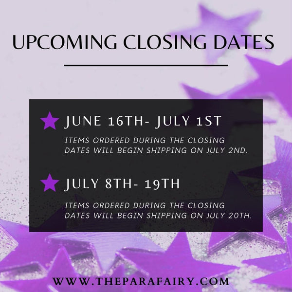 Upcoming Store Closing Dates