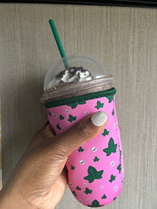 Ivies & Pearls Cup Sleeve