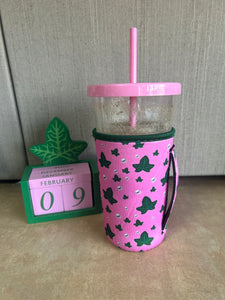 Ivies & Pearls Cup Sleeve