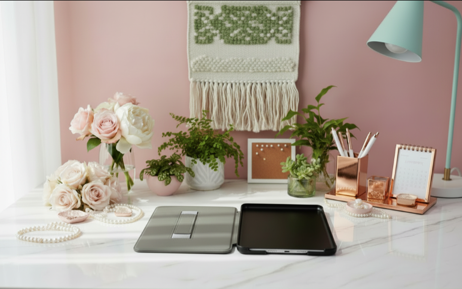 PreTea As A Rose Kindle Case