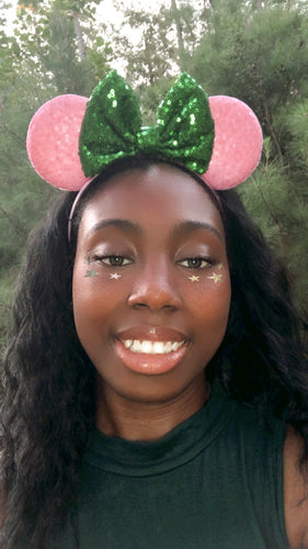 Pink & Green Mouse Ears