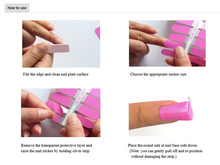 Load image into Gallery viewer, Oh, So IntrAKAte Nail Wraps